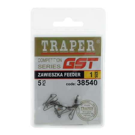 Agrafka Traper FEEDER Nr1 Zawieszka TEFLON